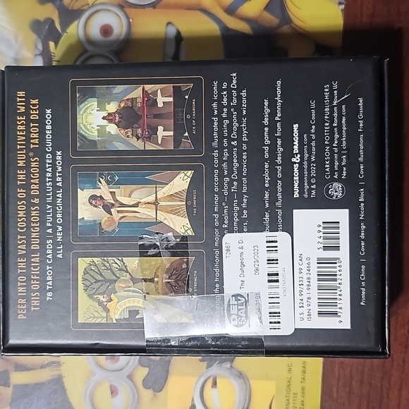 Dungeon and Dragons Tarot Card's 🐉 NWT - Picture 3 of 5